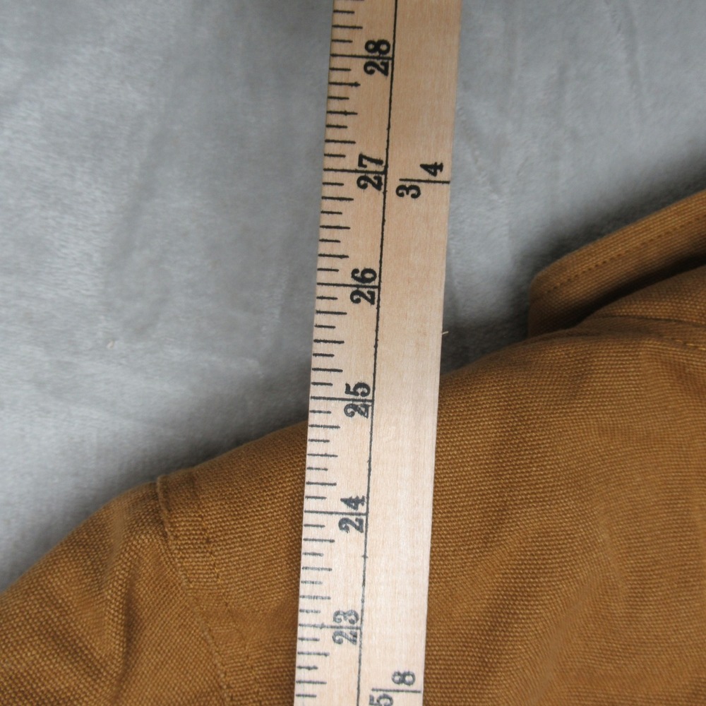 KAVU Jacket Women Medium Brown Plaid Insulated Quilt Lined Canvas Highland‎ Rain - Picture 9 of 12